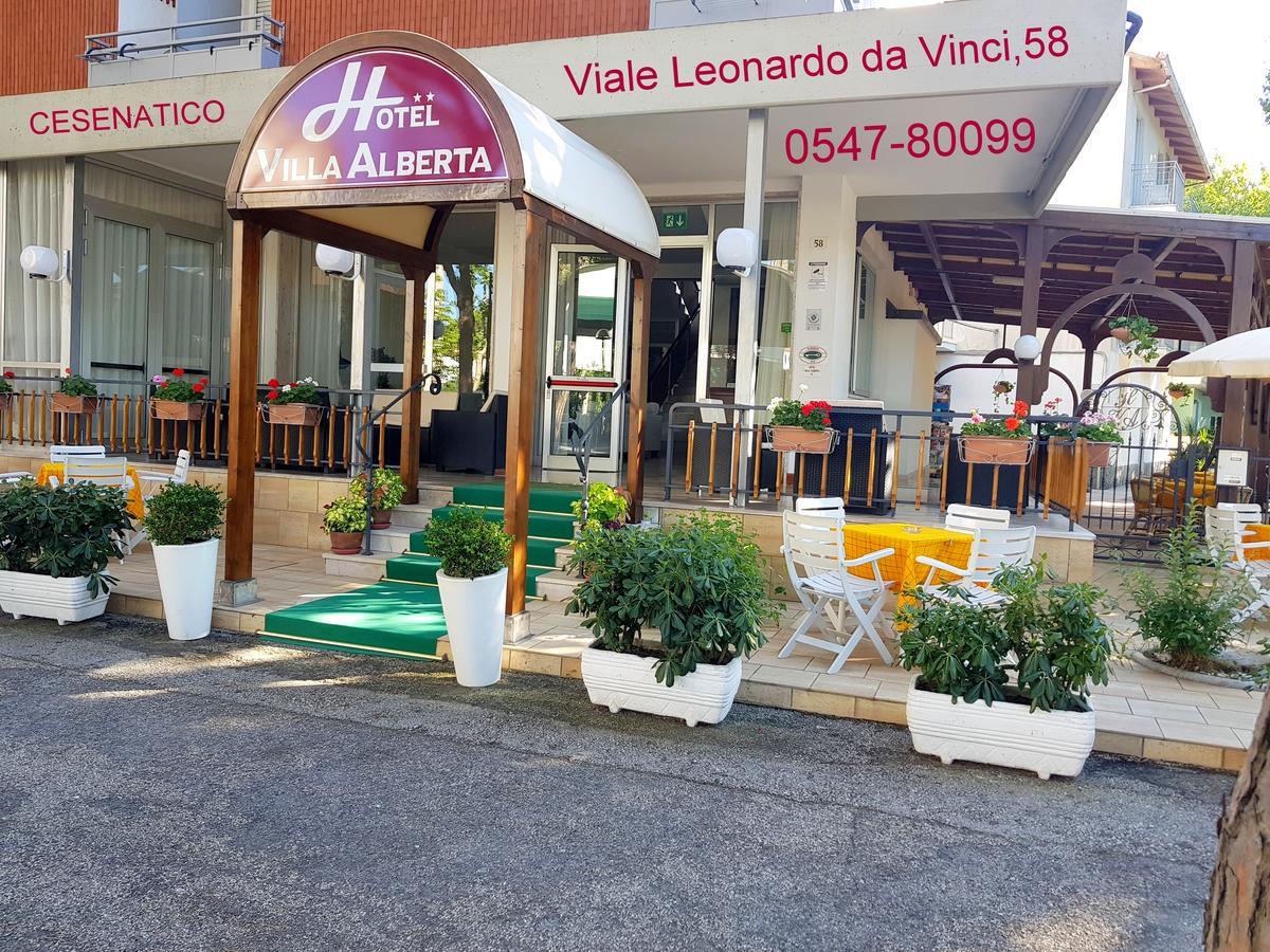 Hotel Villa Alberta B&B Чезенатико Экстерьер фото