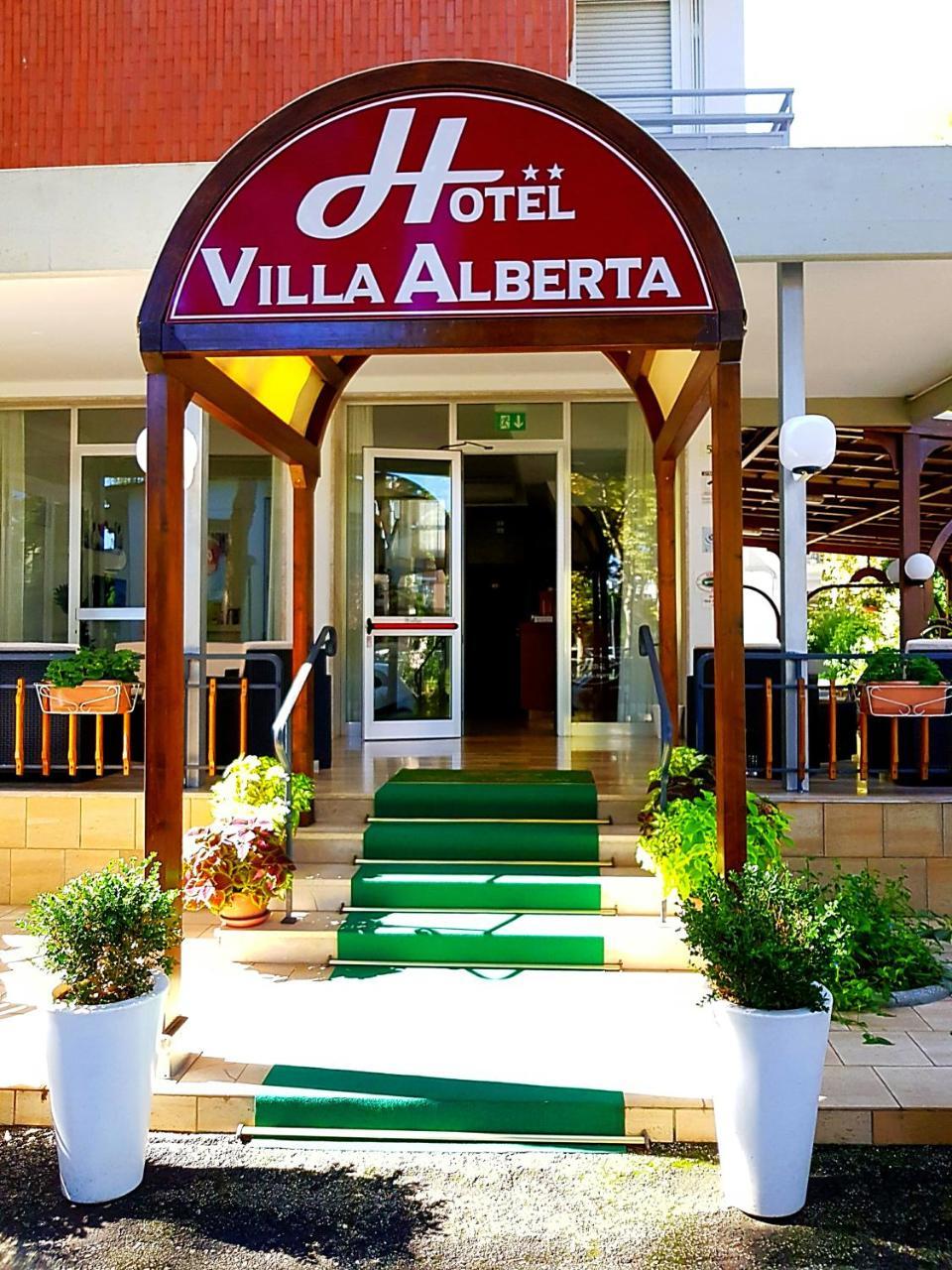 Hotel Villa Alberta B&B Чезенатико Экстерьер фото